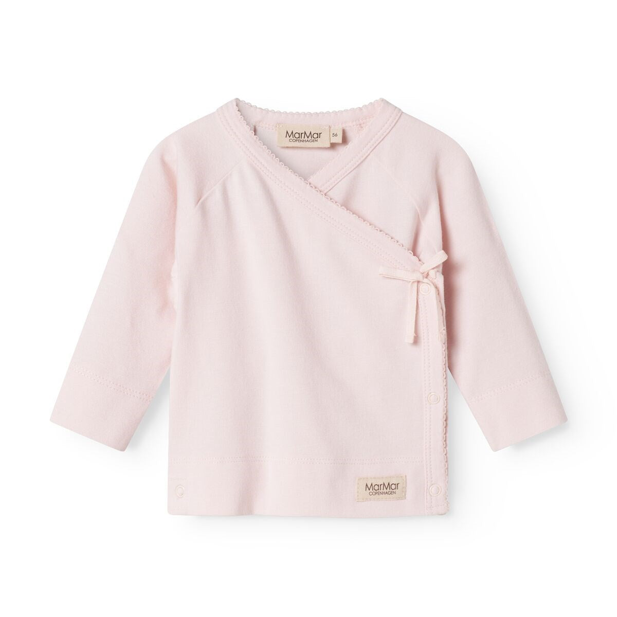 MarMar Modal New Born Rosa Tut Slå-Om LS Bluse