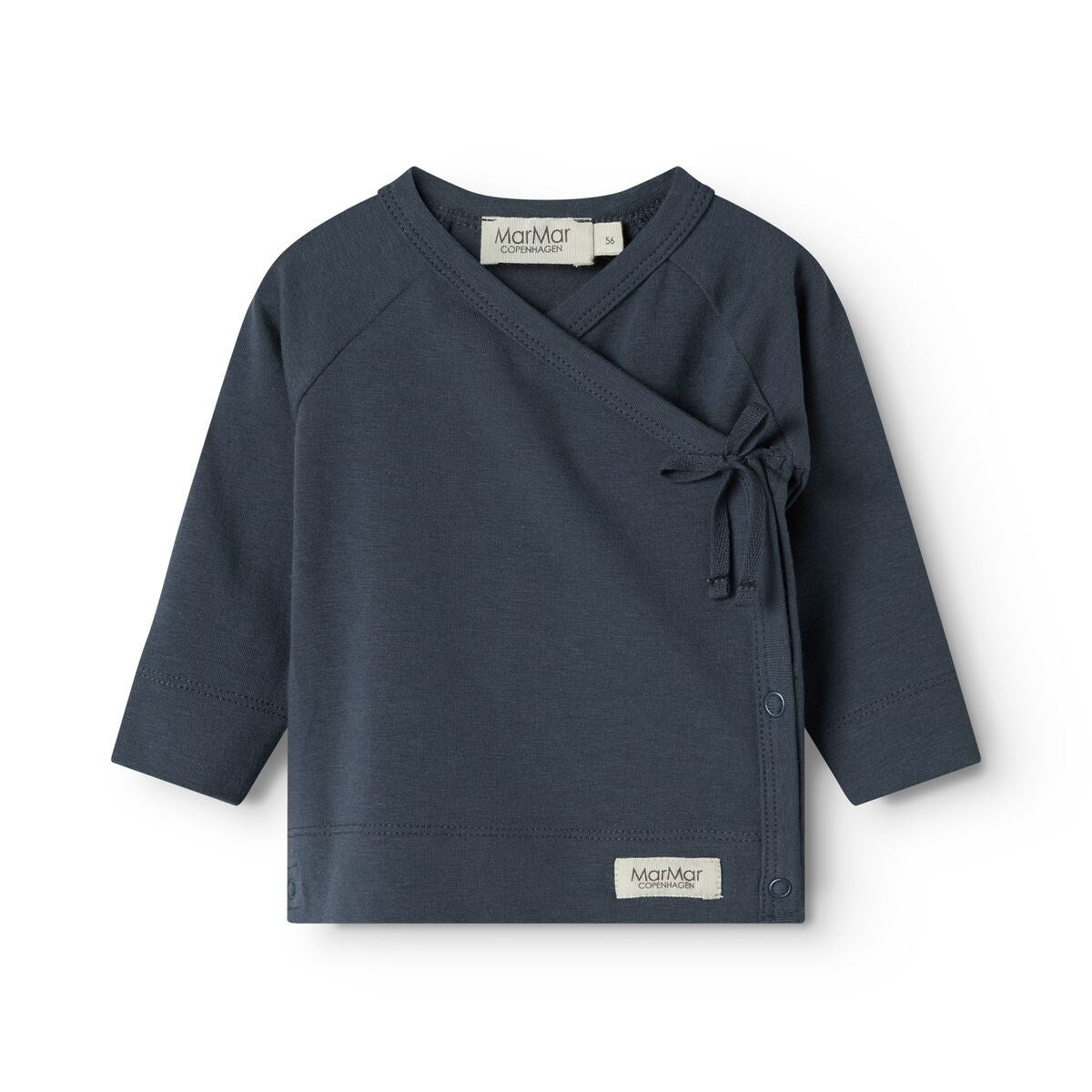 MarMar Modal New Born Blue Tut Slå-Om LS Bluse