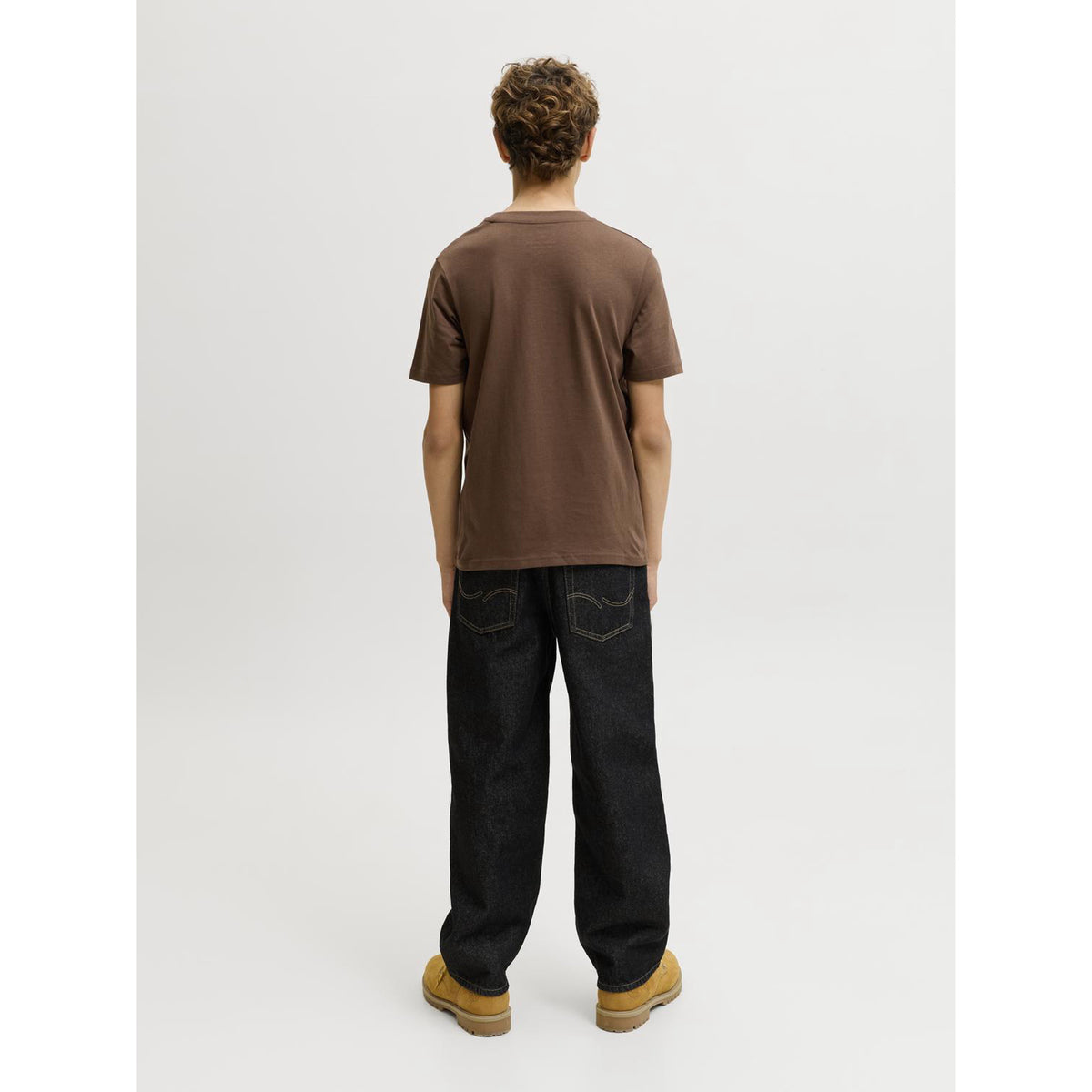 Jack & Jones Cocoa Jjestar Jj Tee Ss Noos Jnr