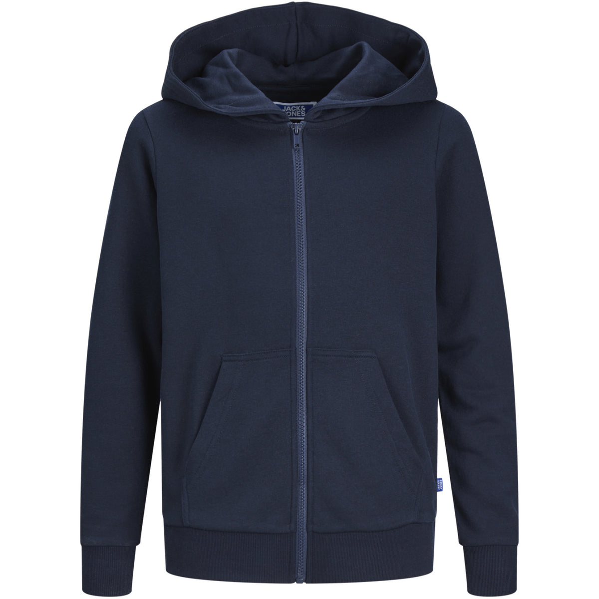 Jack & Jones Navy Blazer Jjebradley Sweat Zip Hætte Noos Jnr