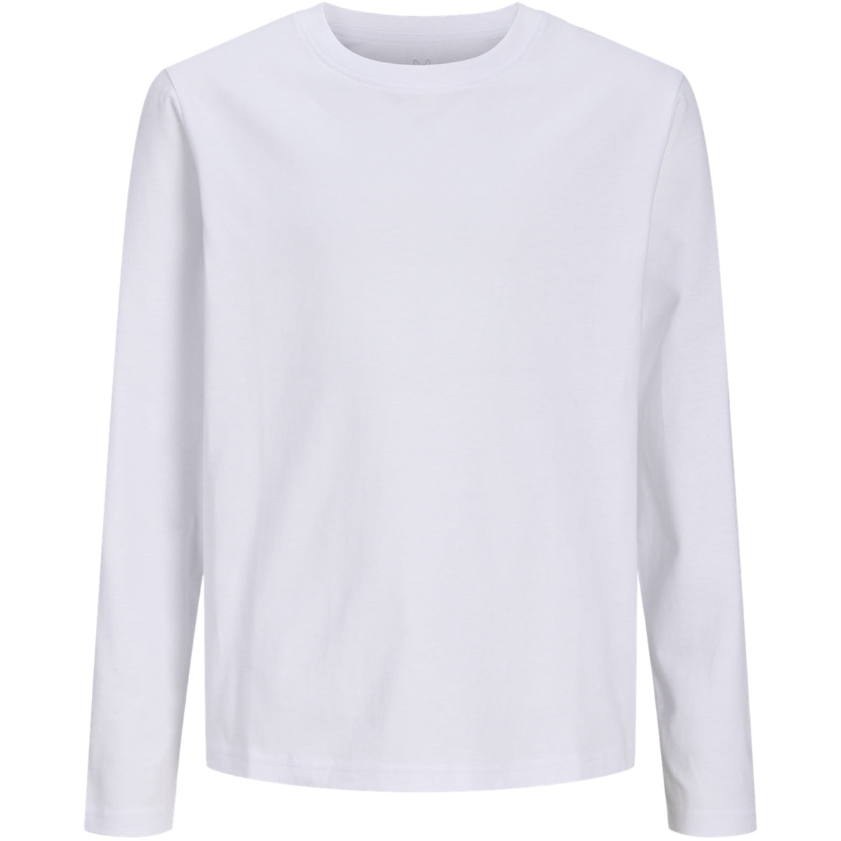 Jack & Jones Bright White Jjeorganic Rlx Tee Ls O-Neck Noos Jnr