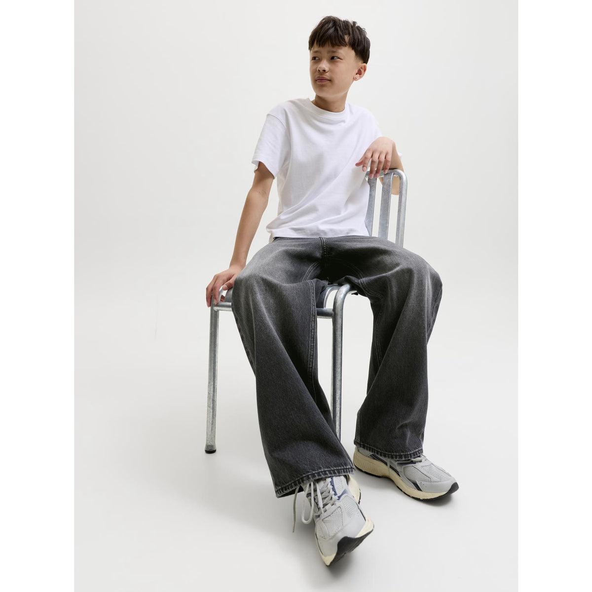Jack & Jones Black Denim Jjidave Jjoriginal St 361 Sn Jnr
