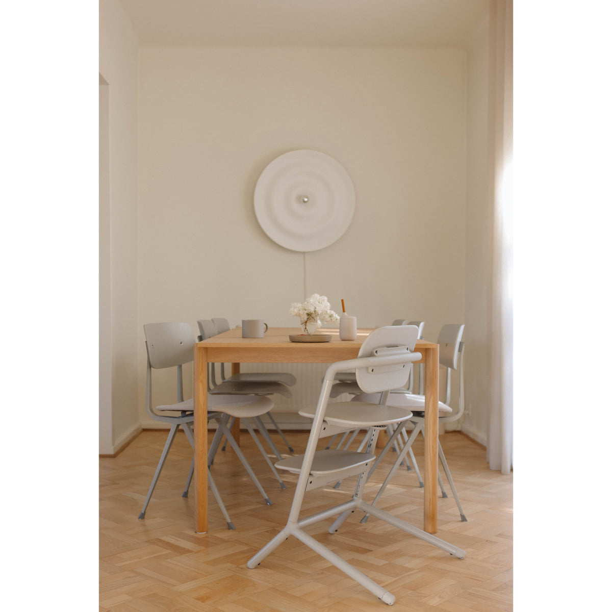 Cybex Suede Grey Lemo Højstol