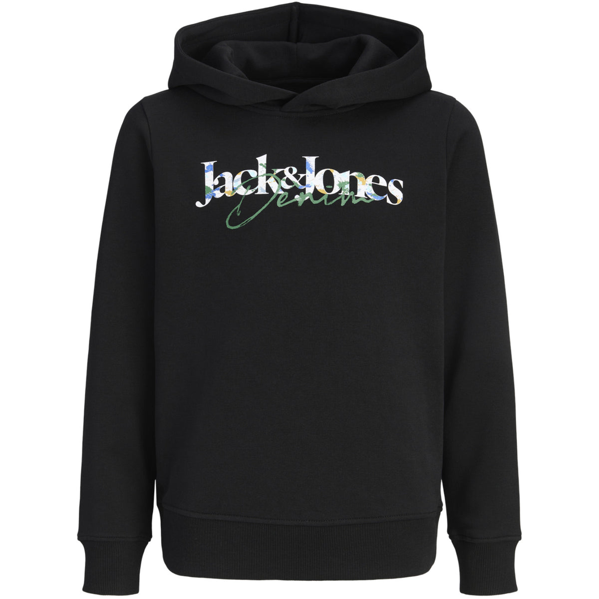 Jack & Jones Black Jjtom Sweat Hætte Sn Jnr
