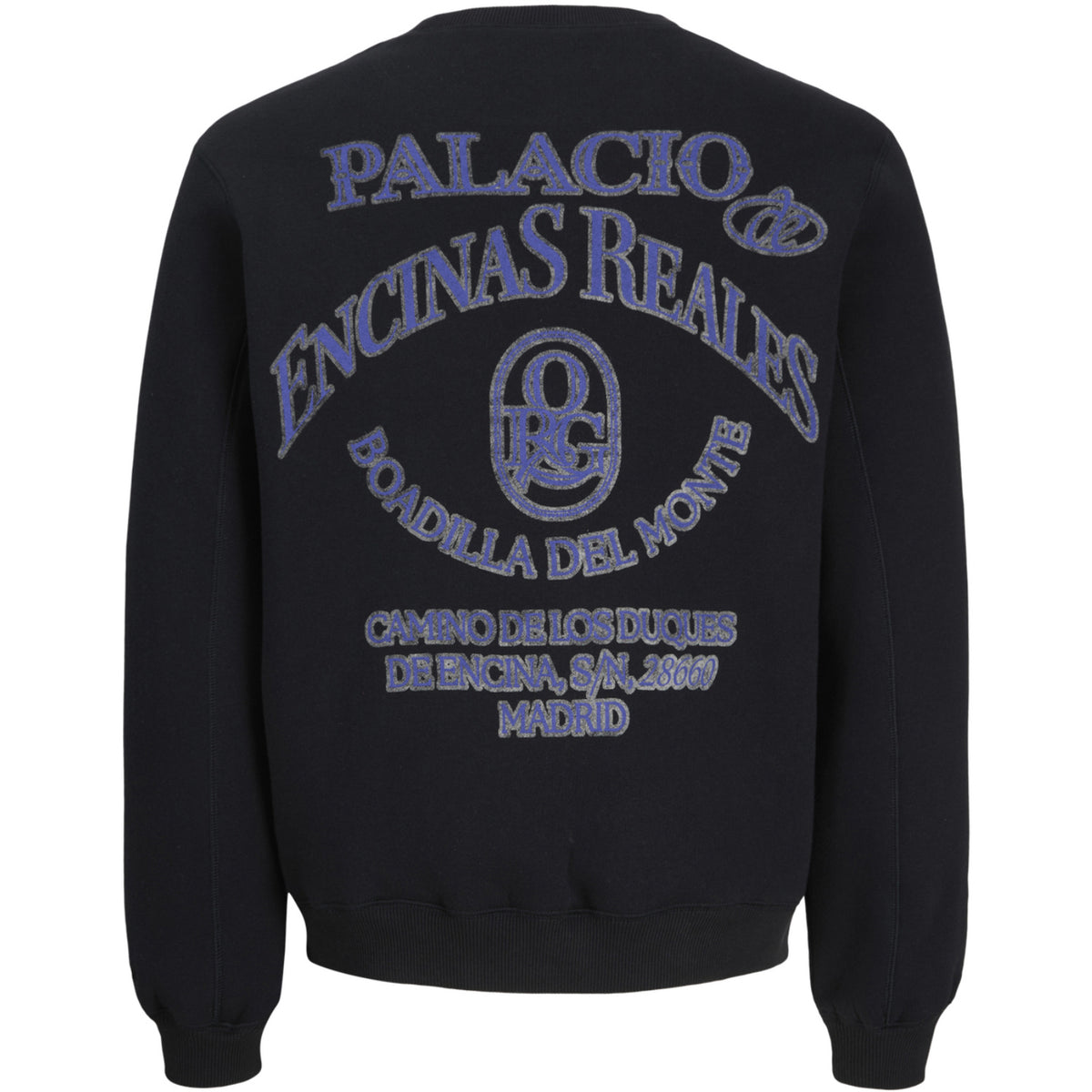 Jack & Jones Caviar Jorchamberi Typo Sweat Crew Neck Jnr