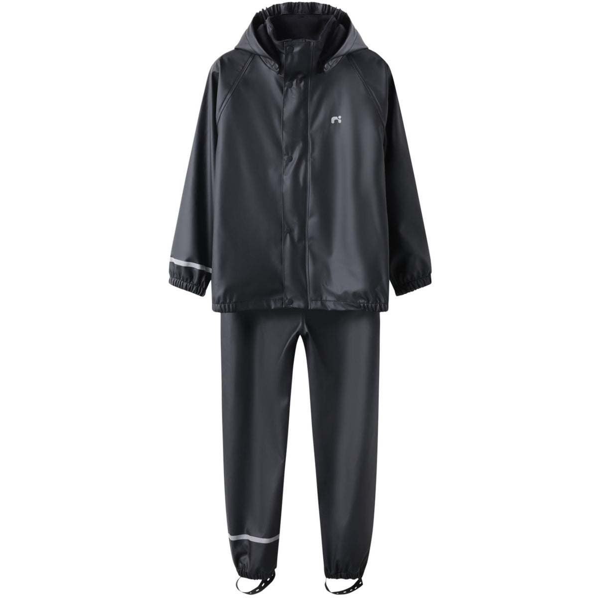Name It Black Nkndry10 Rain Sæt Fo Noos