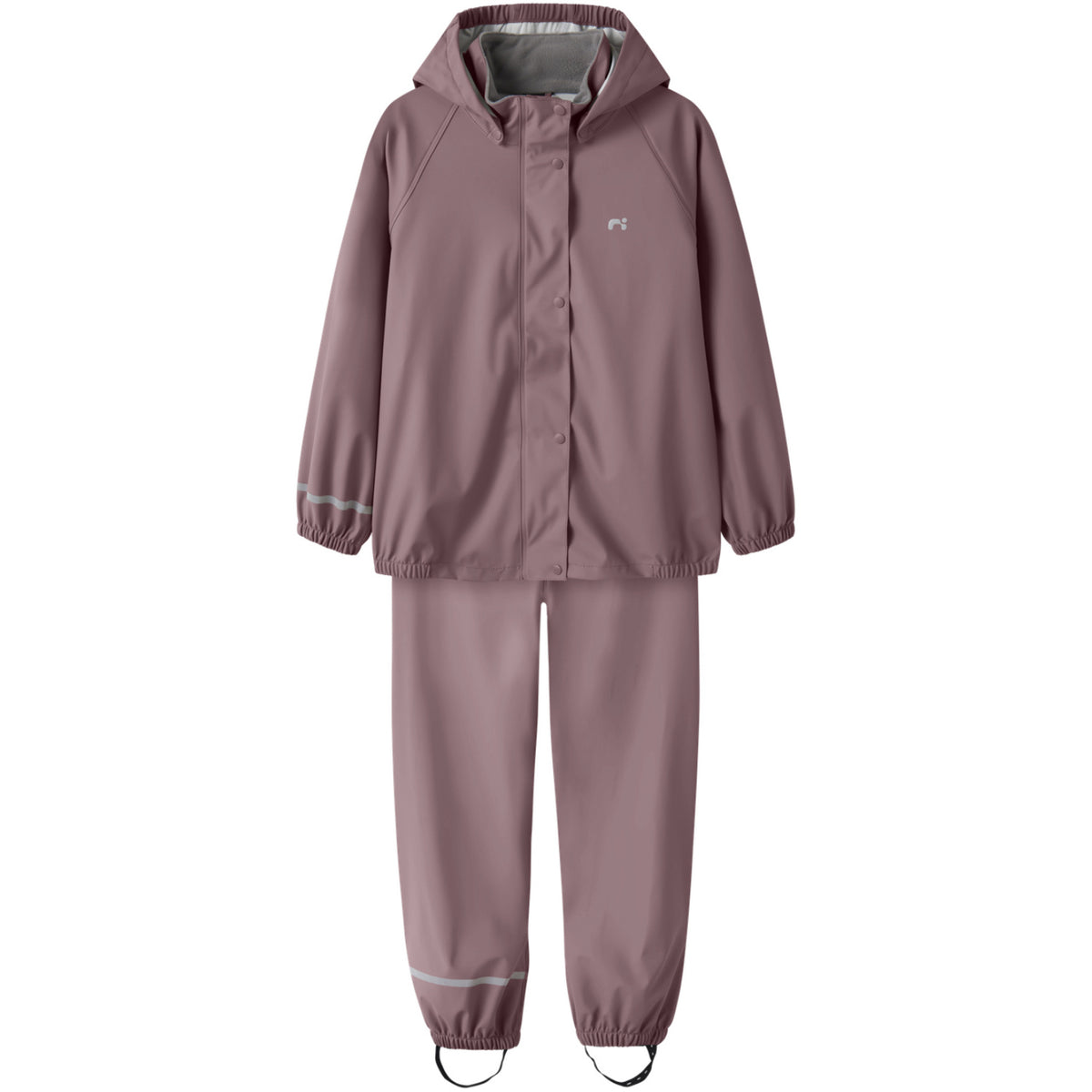 Name It Wistful Mauve Nkndry10 Rain Sæt Fo Noos