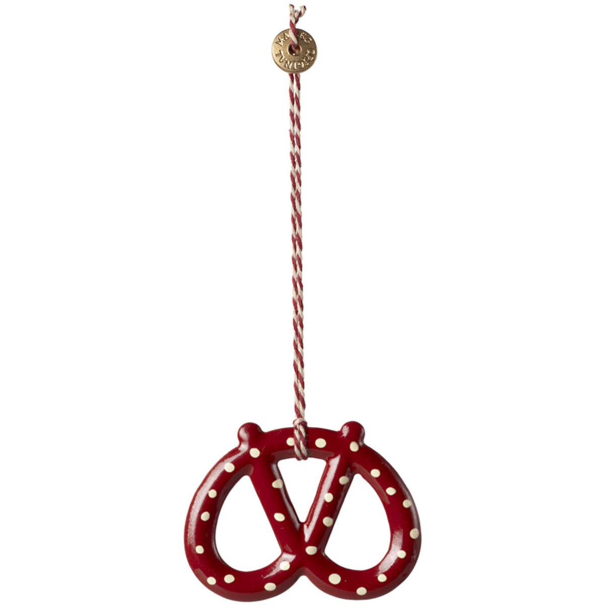 Maileg Metalophæng, Saltkringle - Prik