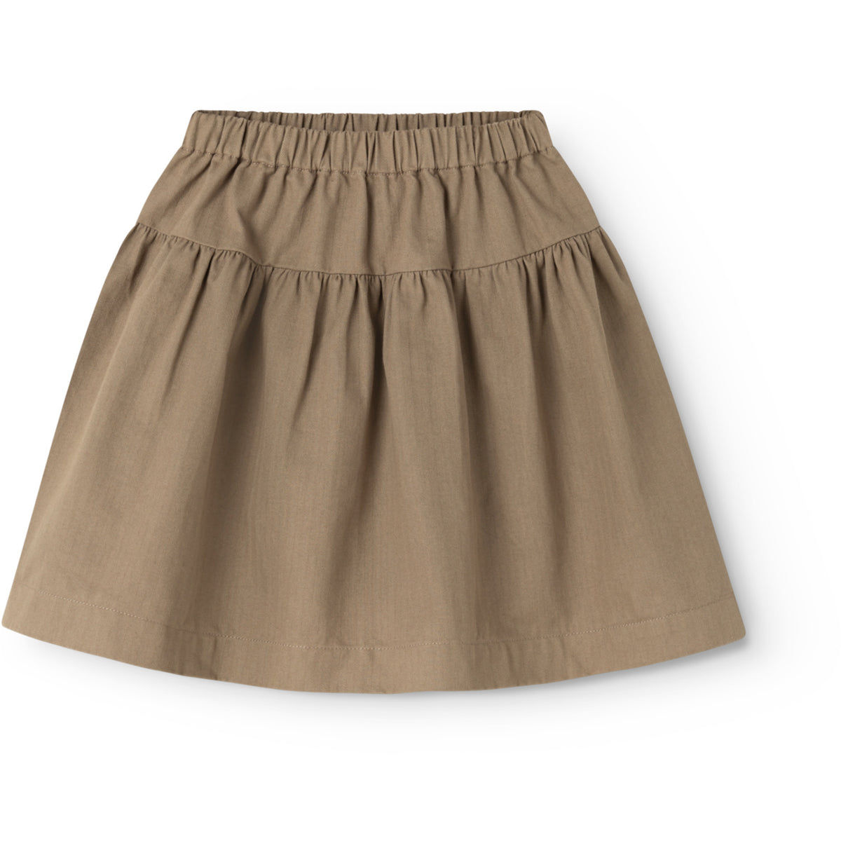 MarMar Herringbone Twill Mud Sylvia L Nederdel