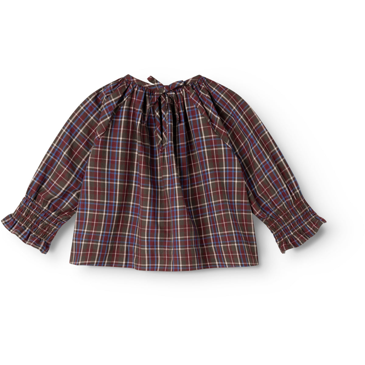 MarMar Check Chocolate Check Tonala Bluse