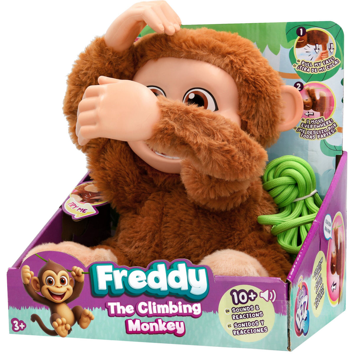 Club Petz Freddy Den Klatrende Abe 26 Cm
