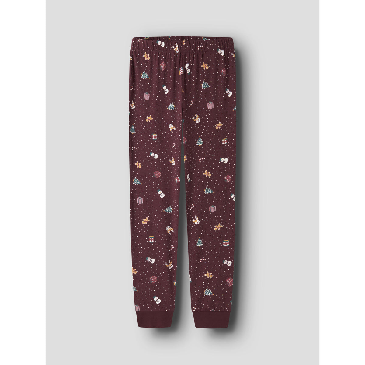 Name It Burgundy Christmas Nknvismas Ls Natsæt