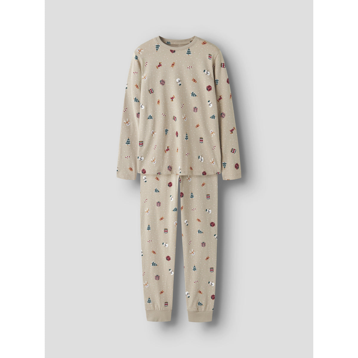Name It Pure Cashmere Christmas Nknvismas Ls Natsæt