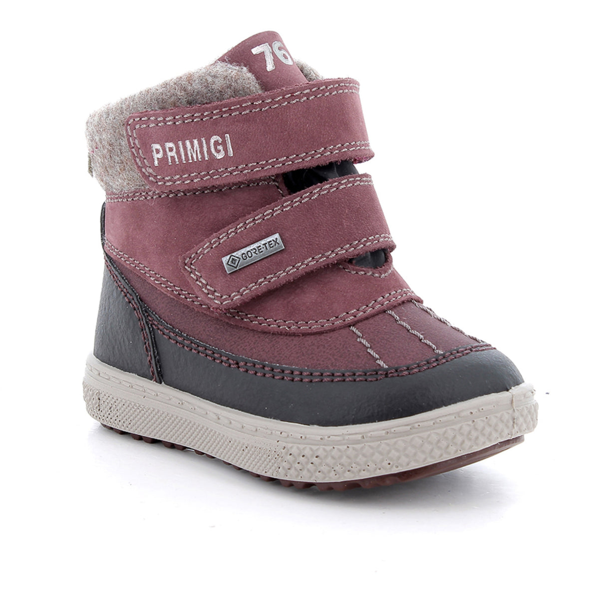 PRIMIGI Wine/Nero/Bordò PBZGT 23526 Støvler