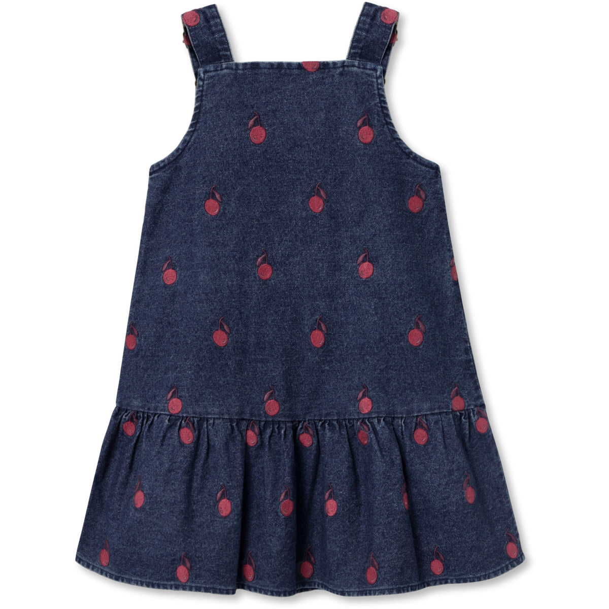 Fliink Dark Denim Blue Donna Embr. Spencer Kjole