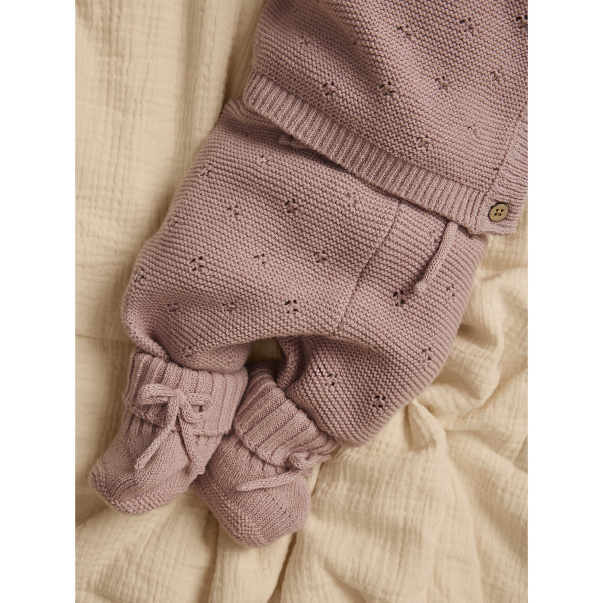 Lil'Atelier Adobe Rose Nbnlaguna Strik Futter Lil