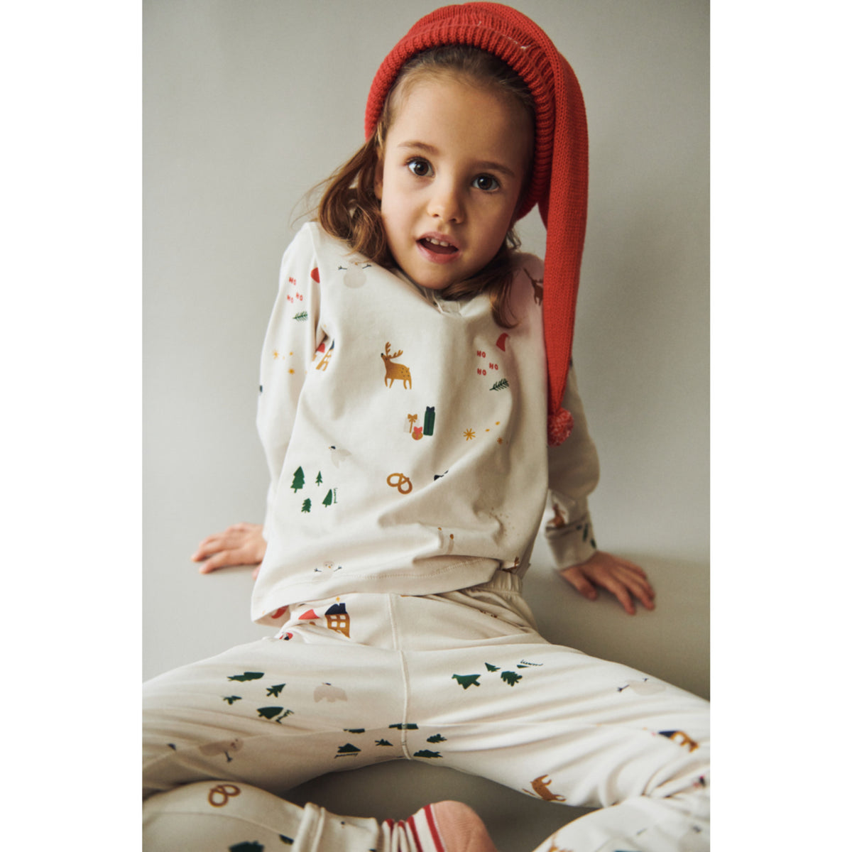 LIEWOOD Holiday / Sandy Wilhelm Grow Printed Pyjamas Sæt