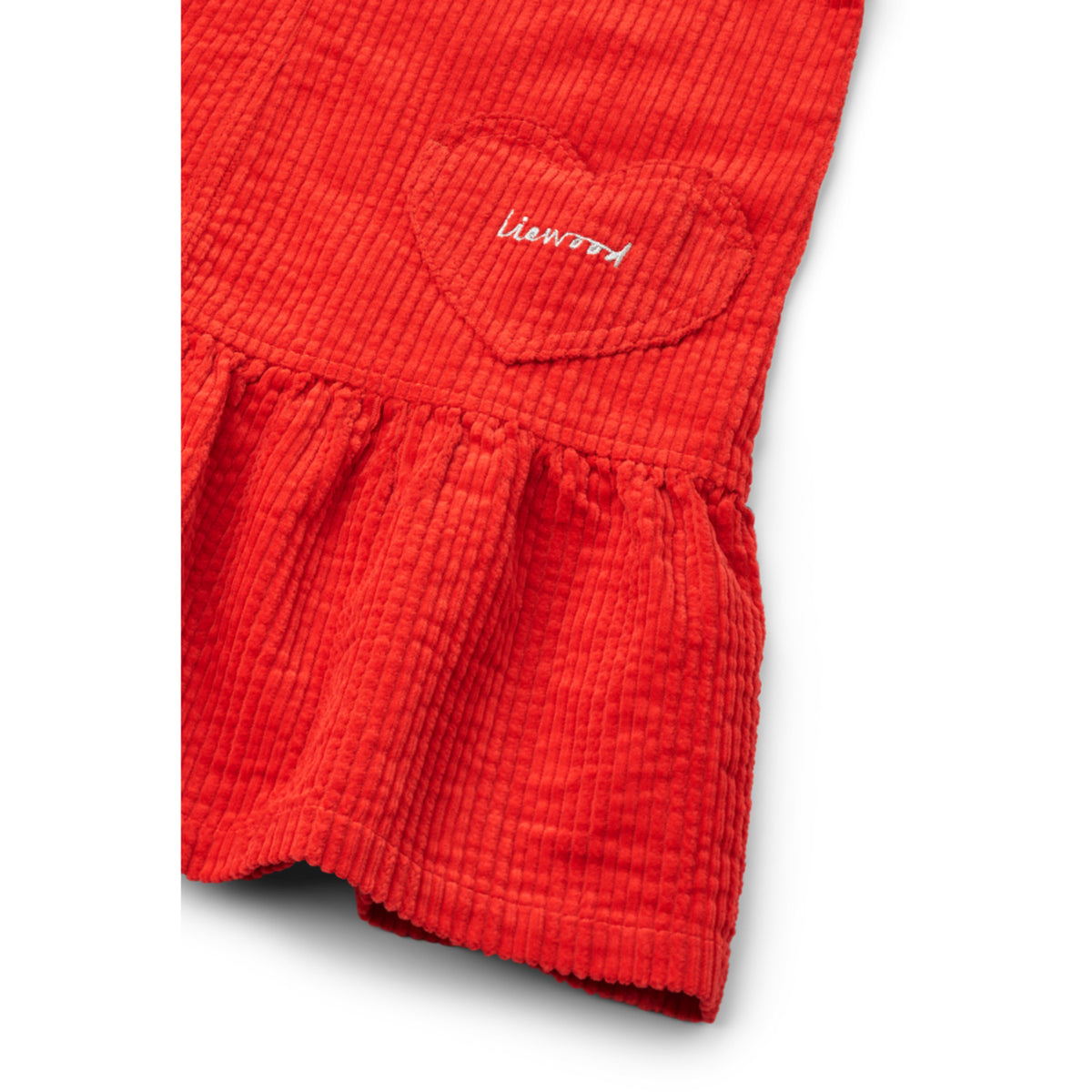 LIEWOOD Apple Red Arabella Corduroy Kjole