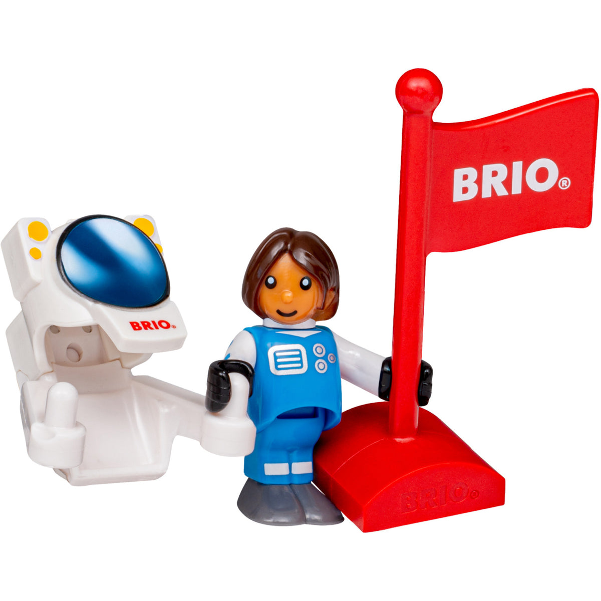 BRIO® 36155 Togbane-sæt Rumstation