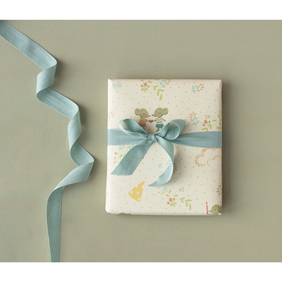 Maileg Gave Wrap, 10 M - Have A Mice Day