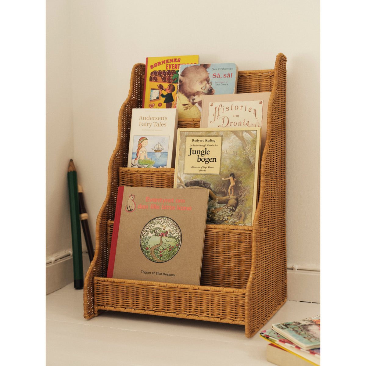 Ferm Living Natural Rivan Display Bogreol - 65