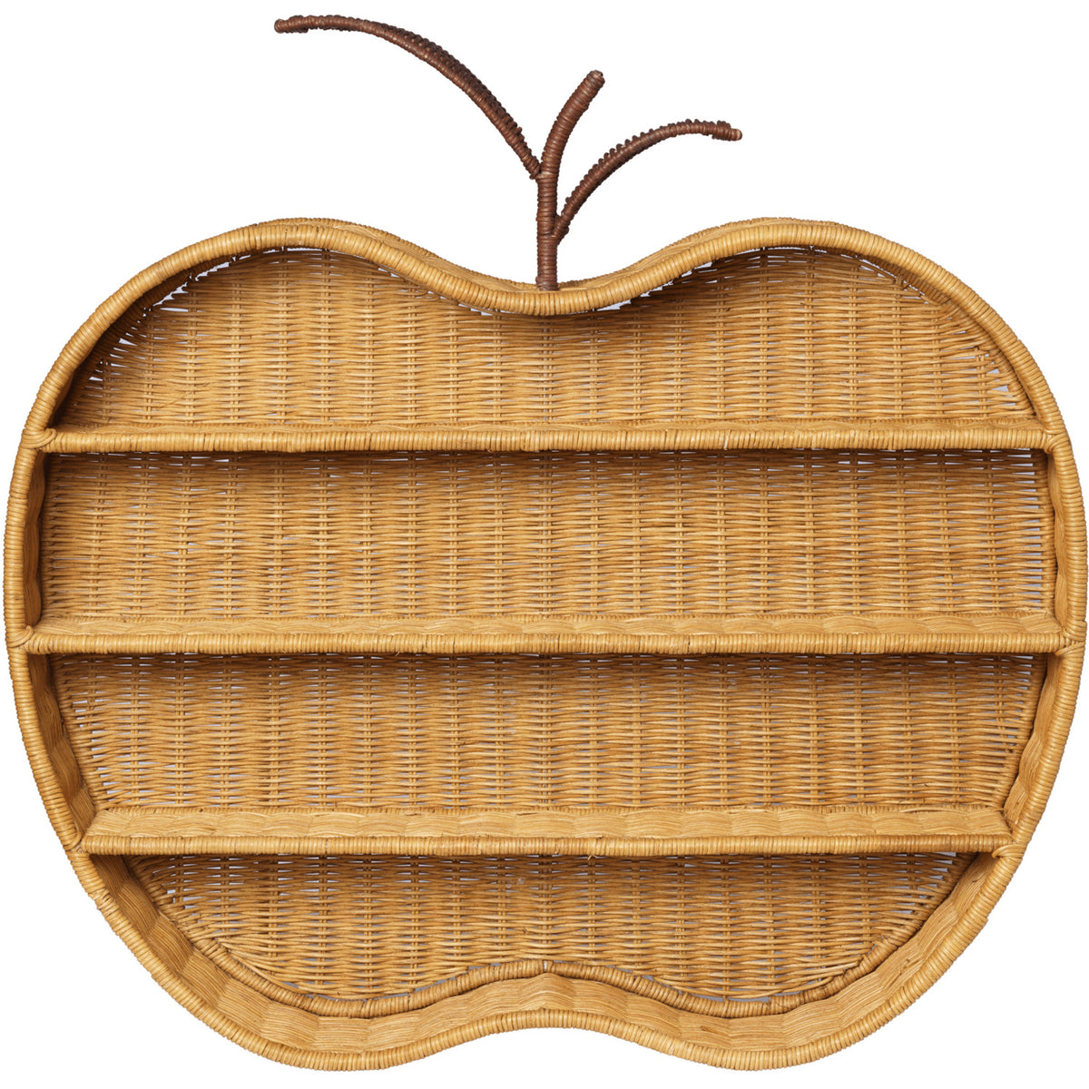 Ferm Living Natural Apple Flettet Hylde H55