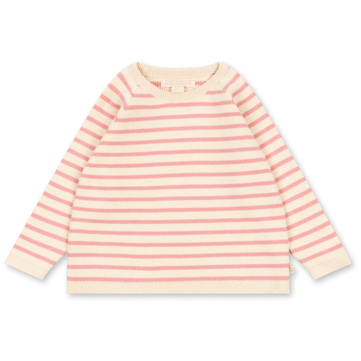 Konges Sløjd Peony Butter Stripe Buma Strik Sweater Gots