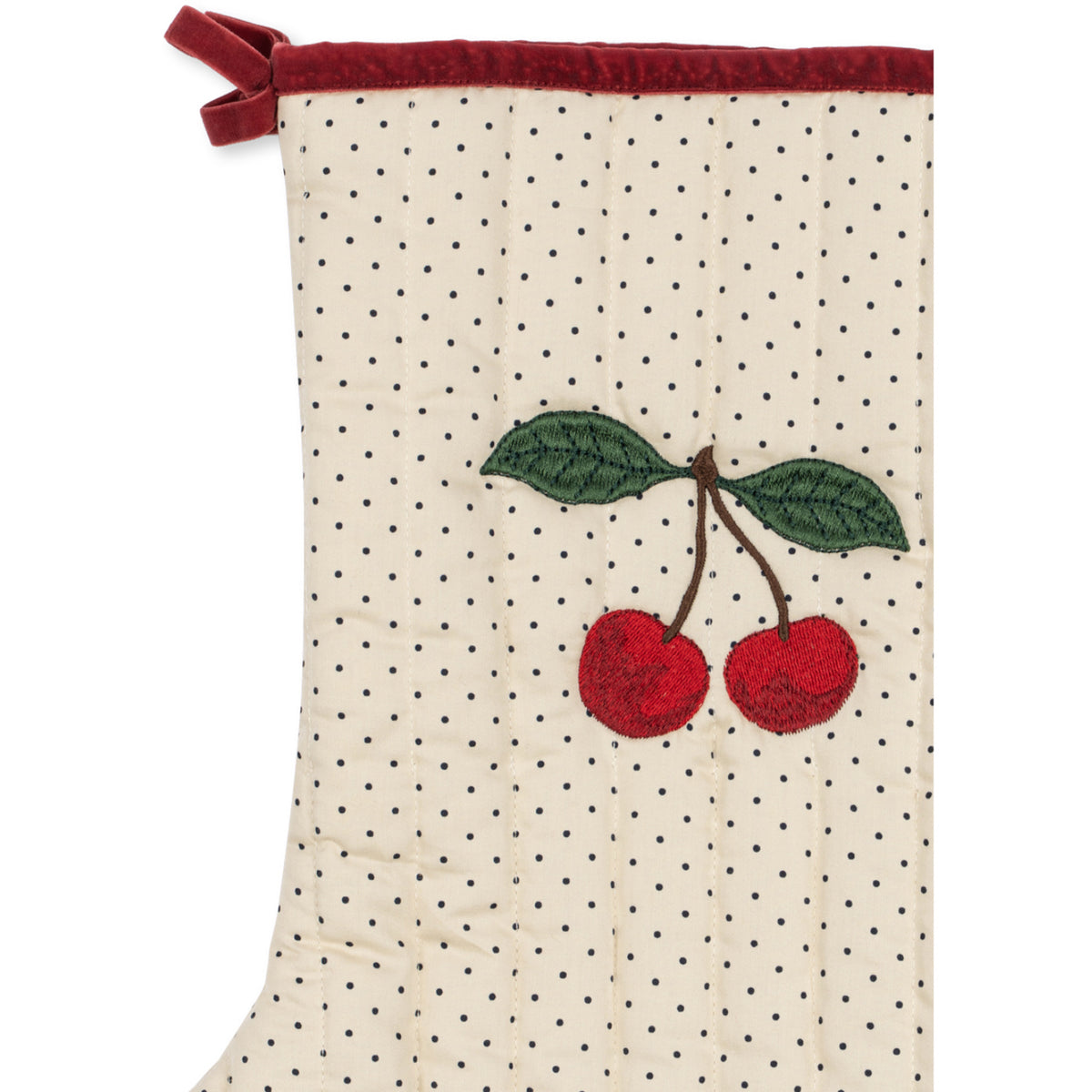 Konges Sløjd Cherry Christmas Stocking