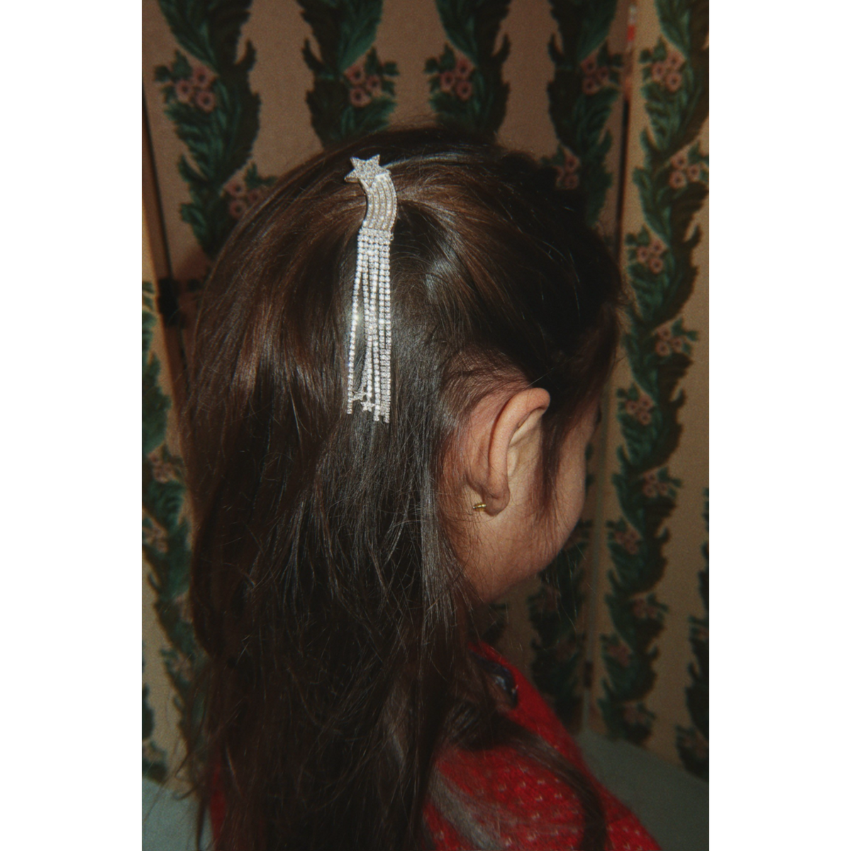 Konges Sløjd Silver Mix 2 Pak Sparkly Star Hairclip