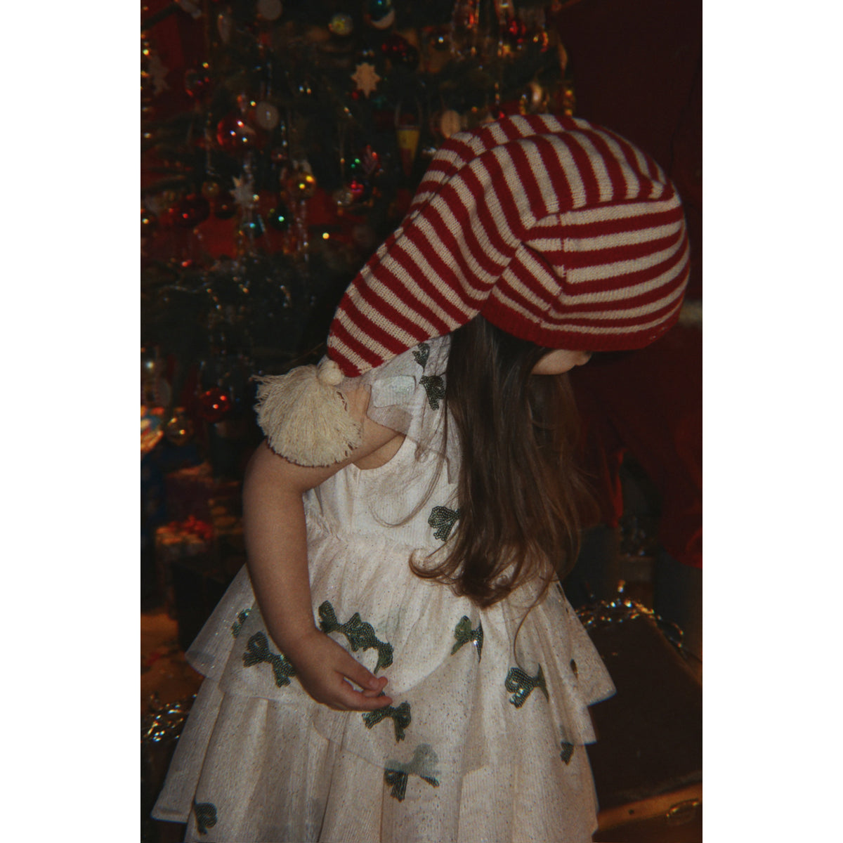 Konges Sløjd Christmas Stripe Christmas Strik Nissehue
