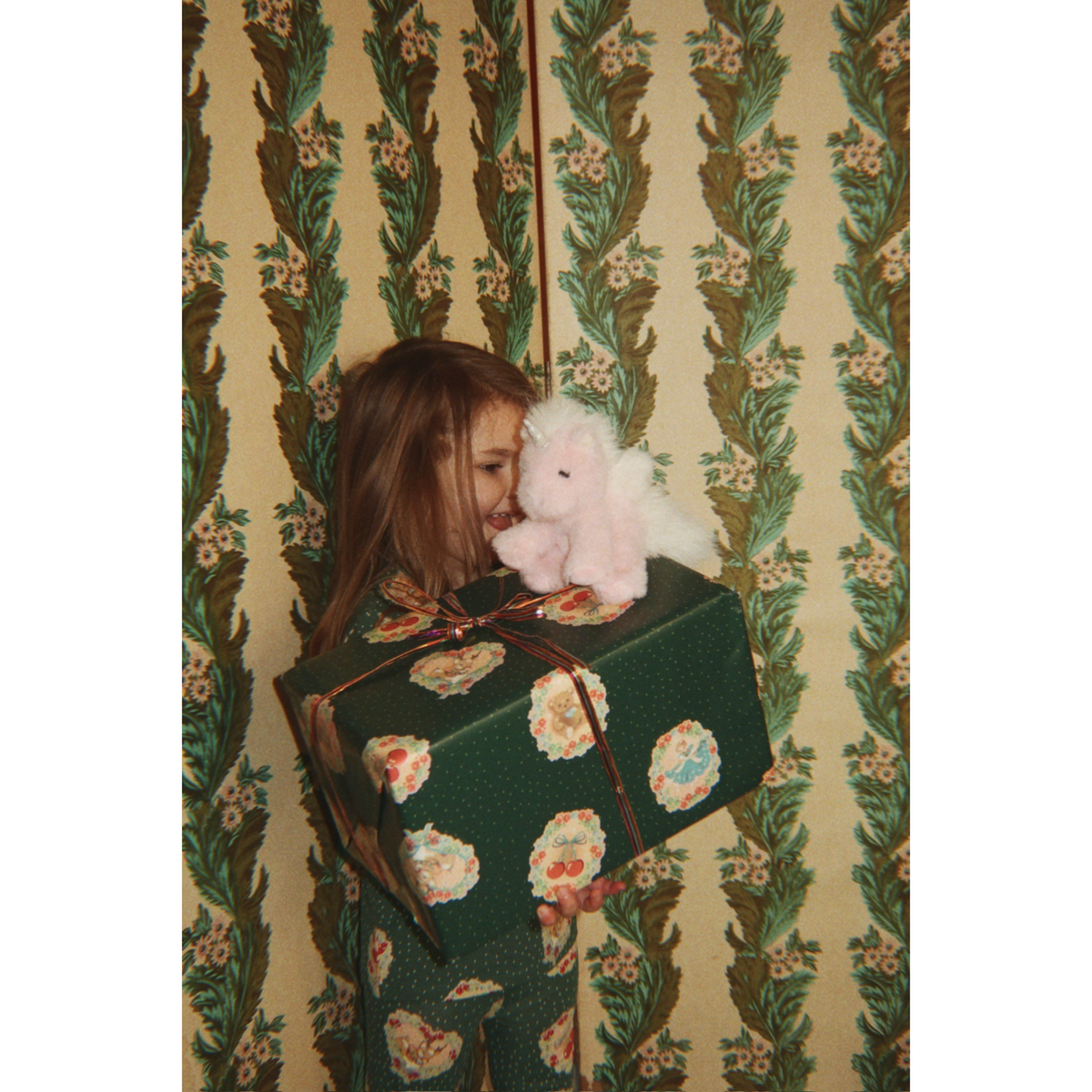 Konges Sløjd Deer Diary Green Basic Blouse/Pants Sæt Gots