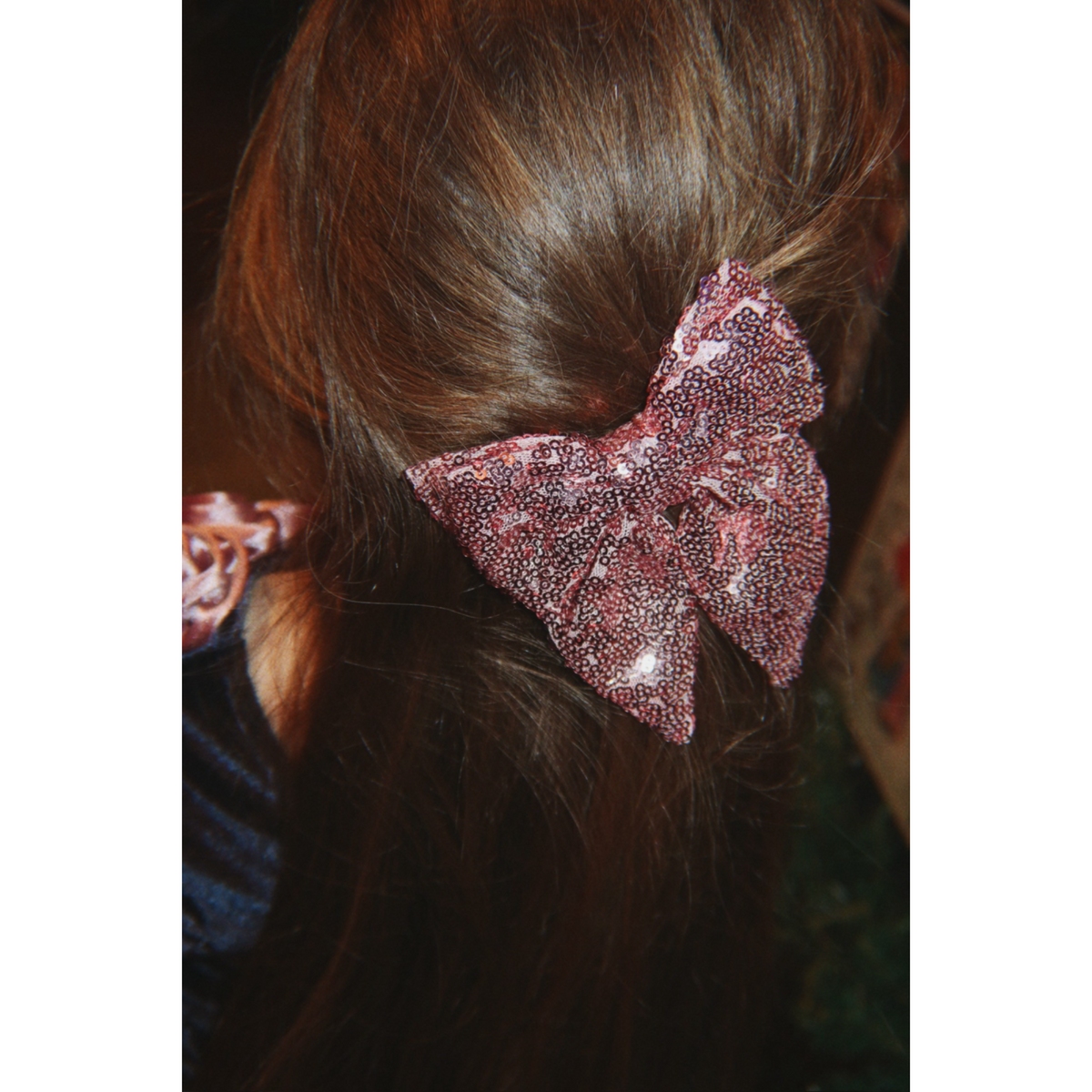 Konges Sløjd Rosewater Tindra Paliet Sløjfe Hair Clip