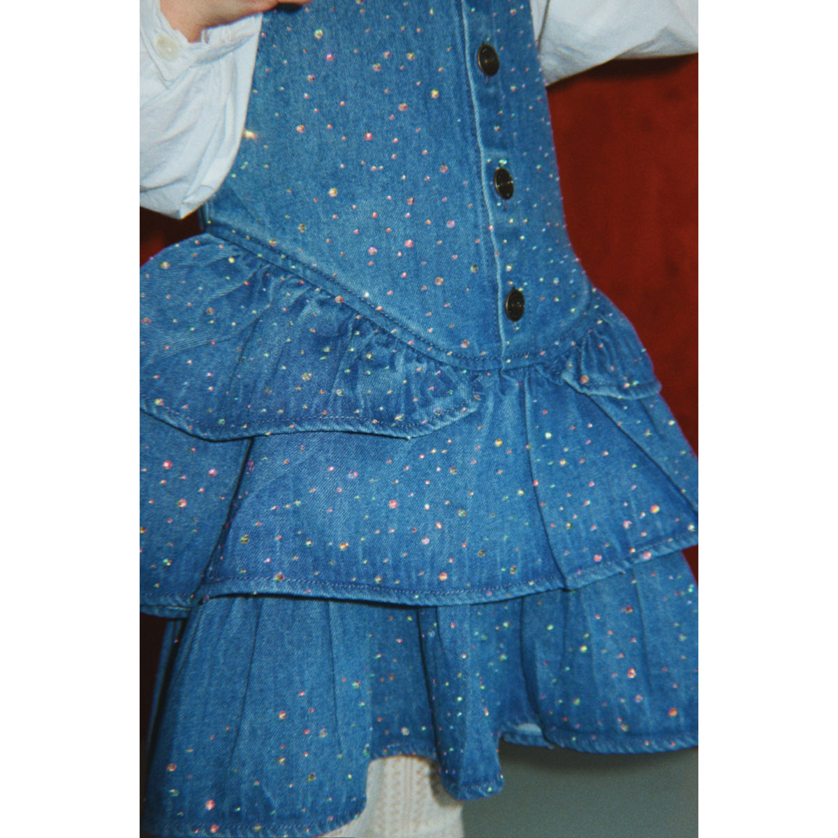 Konges Sløjd Denim Sparkle Elba Sparkle Kjole Gots