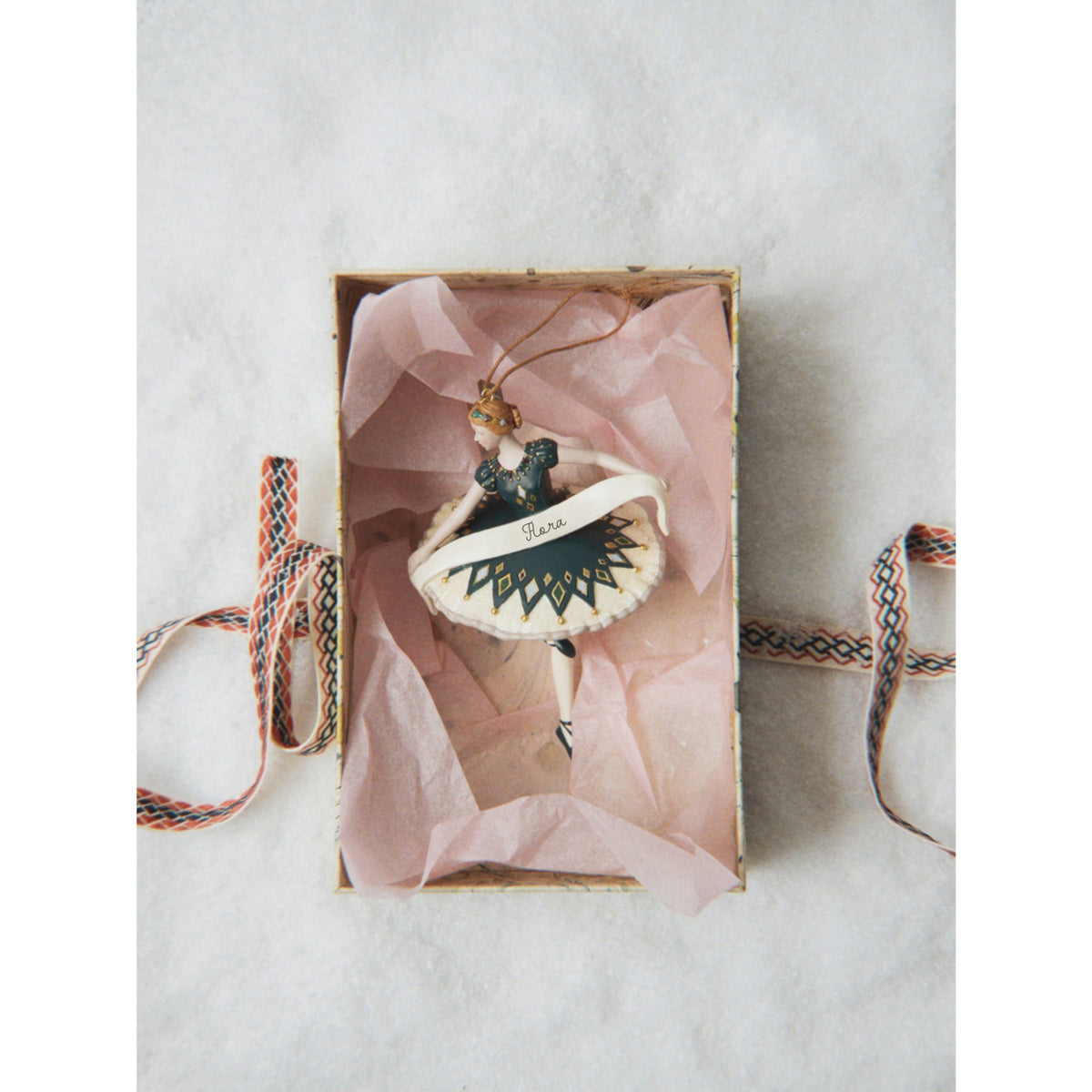 Konges Sløjd Multi Christmas Ornament Harlekin Ballerina