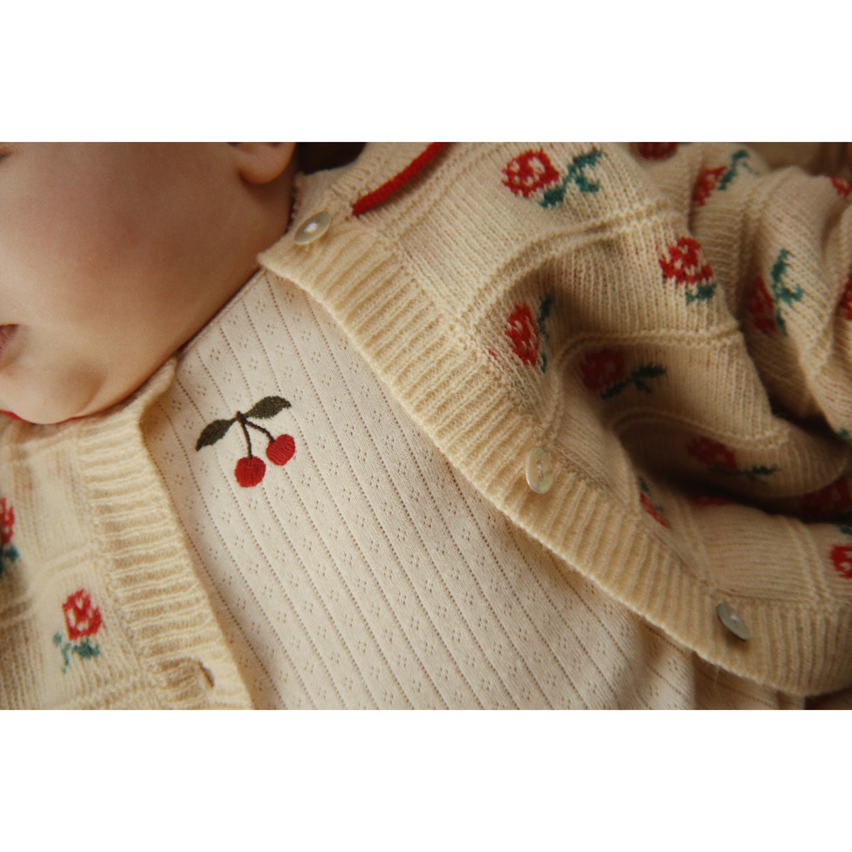 Konges Sløjd Rose Belou Krave Cardigan