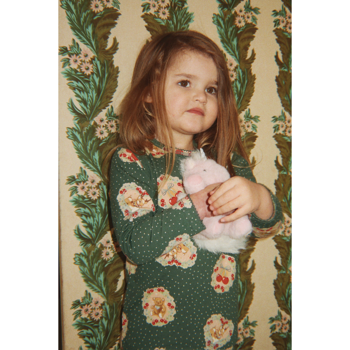 Konges Sløjd Deer Diary Green Basic Blouse/Pants Sæt Gots