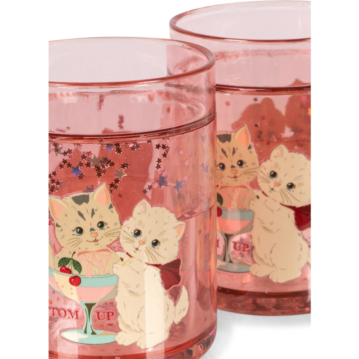 Konges Sløjd Rose Cat 2 Pak Glitter Kopper