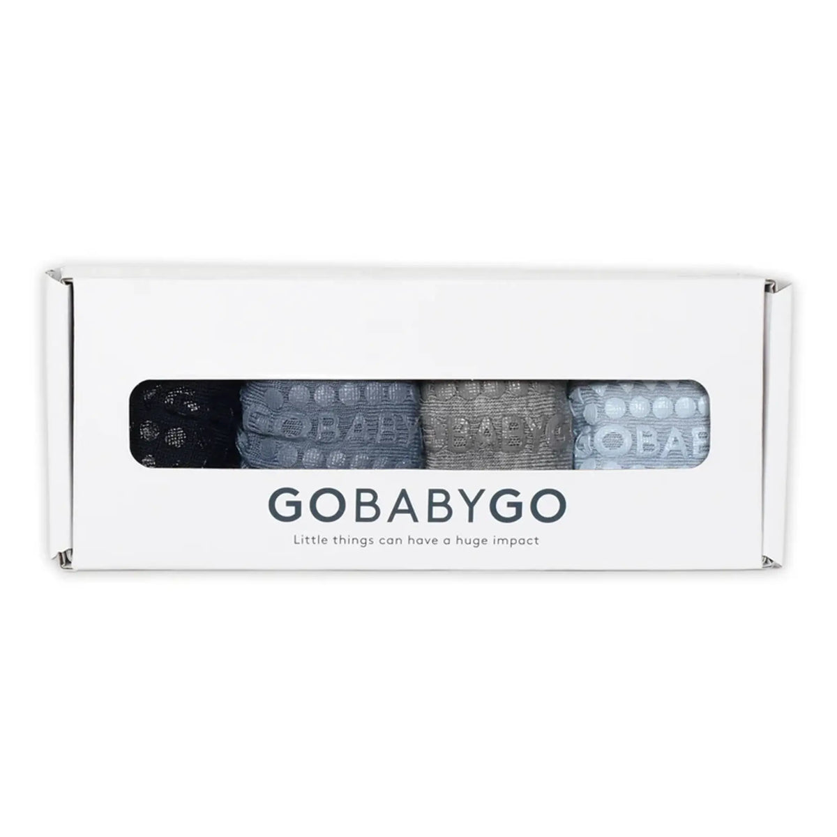 Gobabygo Navy/Sky Blue/Grey/Stone Blue Combo Box - Bambus