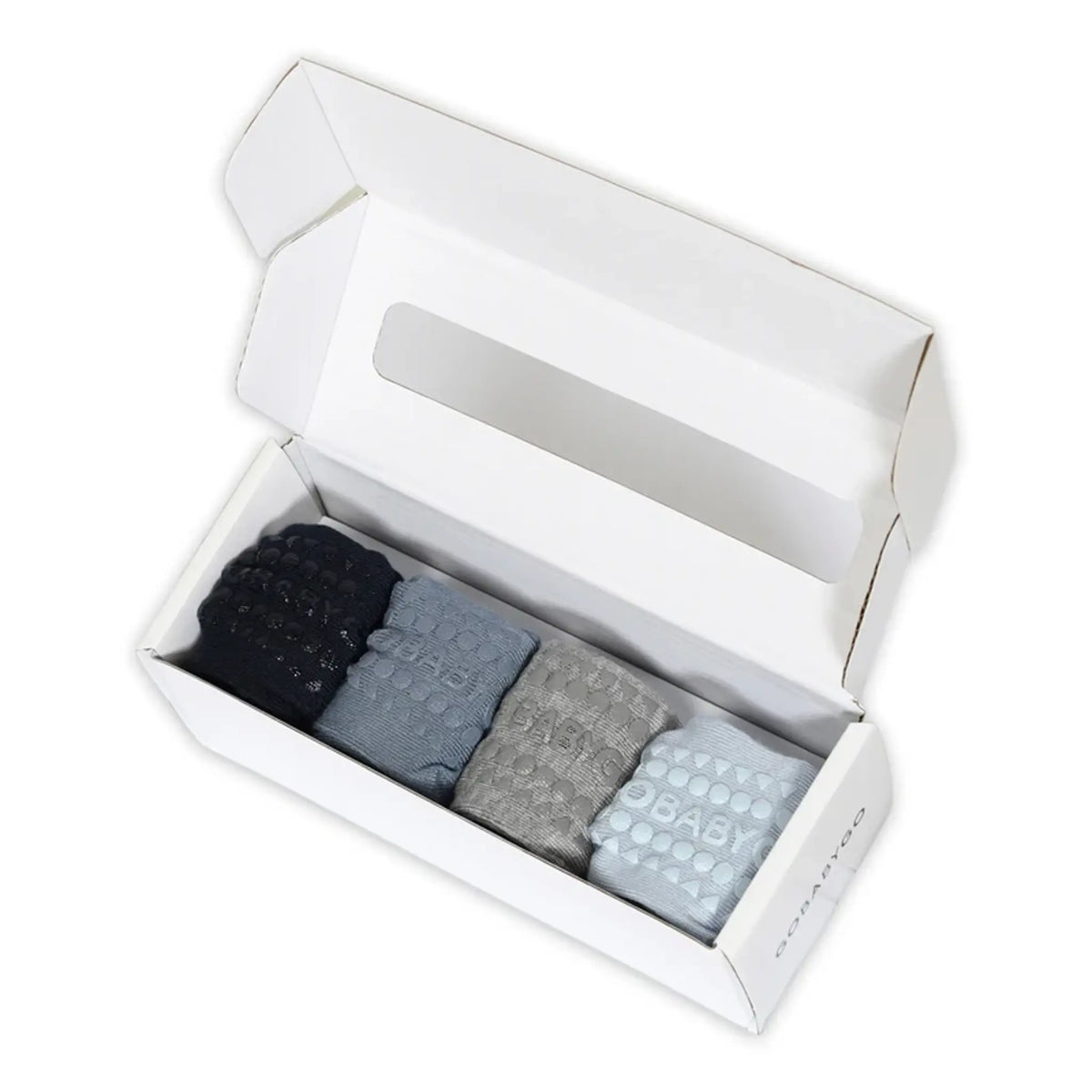 Gobabygo Navy/Sky Blue/Grey/Stone Blue Combo Box - Bambus