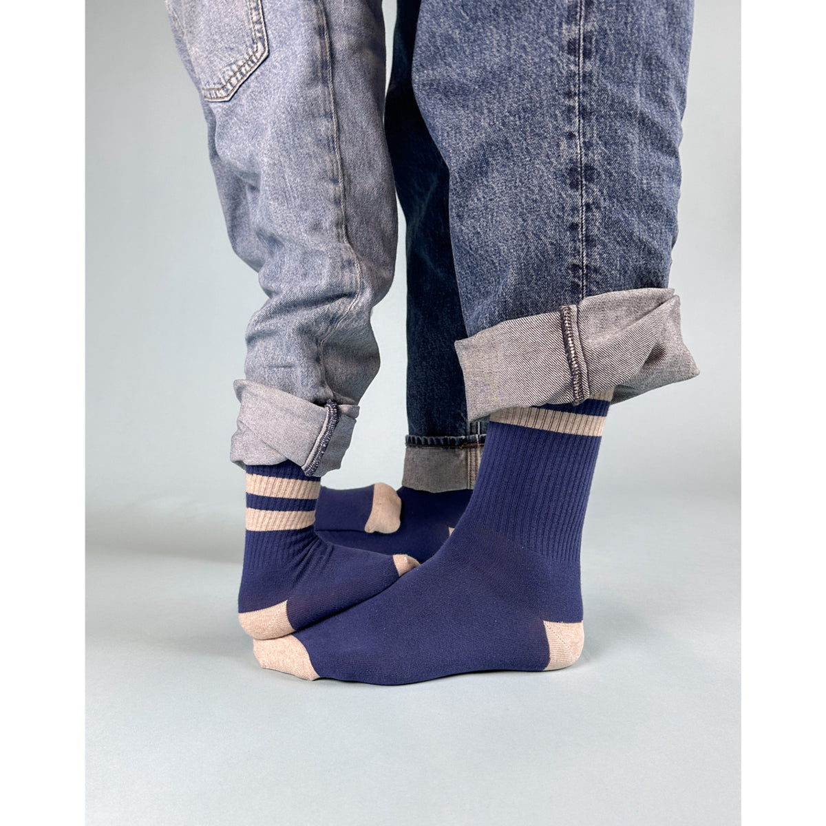 Mp Danmark x Børns Vilkår Beige Melange Hej Strømper - 2-pack