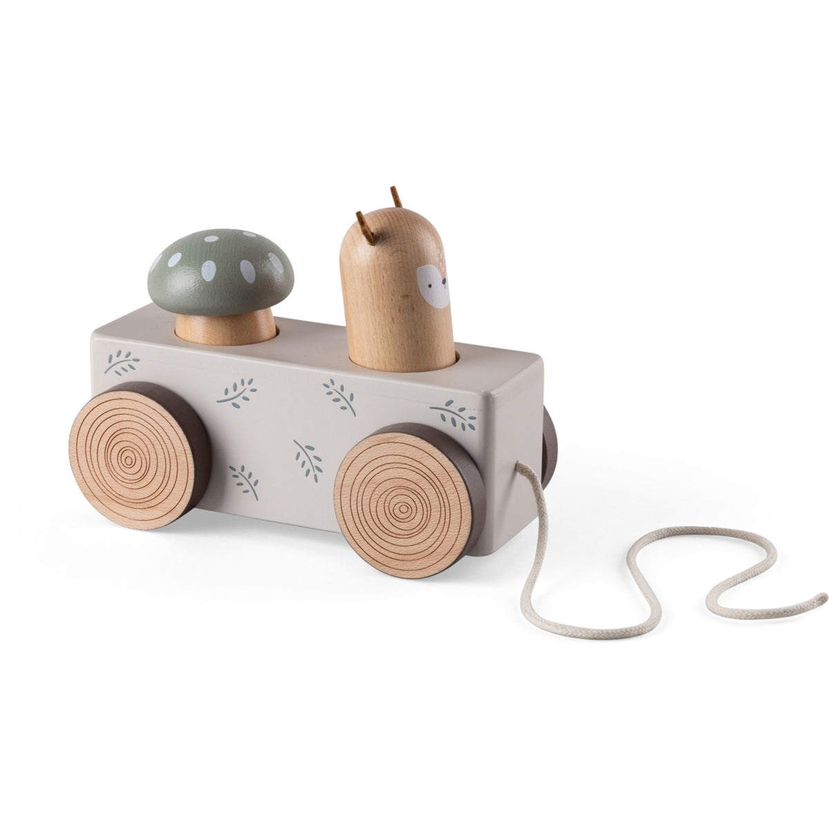 Sebra Woodland Pop-Up Pull-Along Legetøj Wooden Fsc™️ 100%