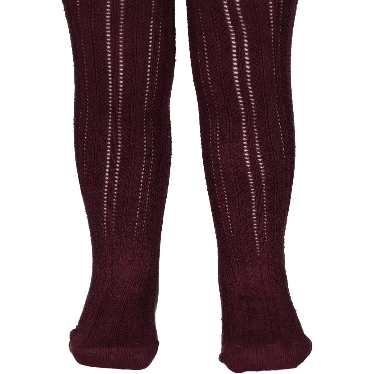 MarMar Tights Pointelle Deep Mulberry Strømpebukser Pointelle