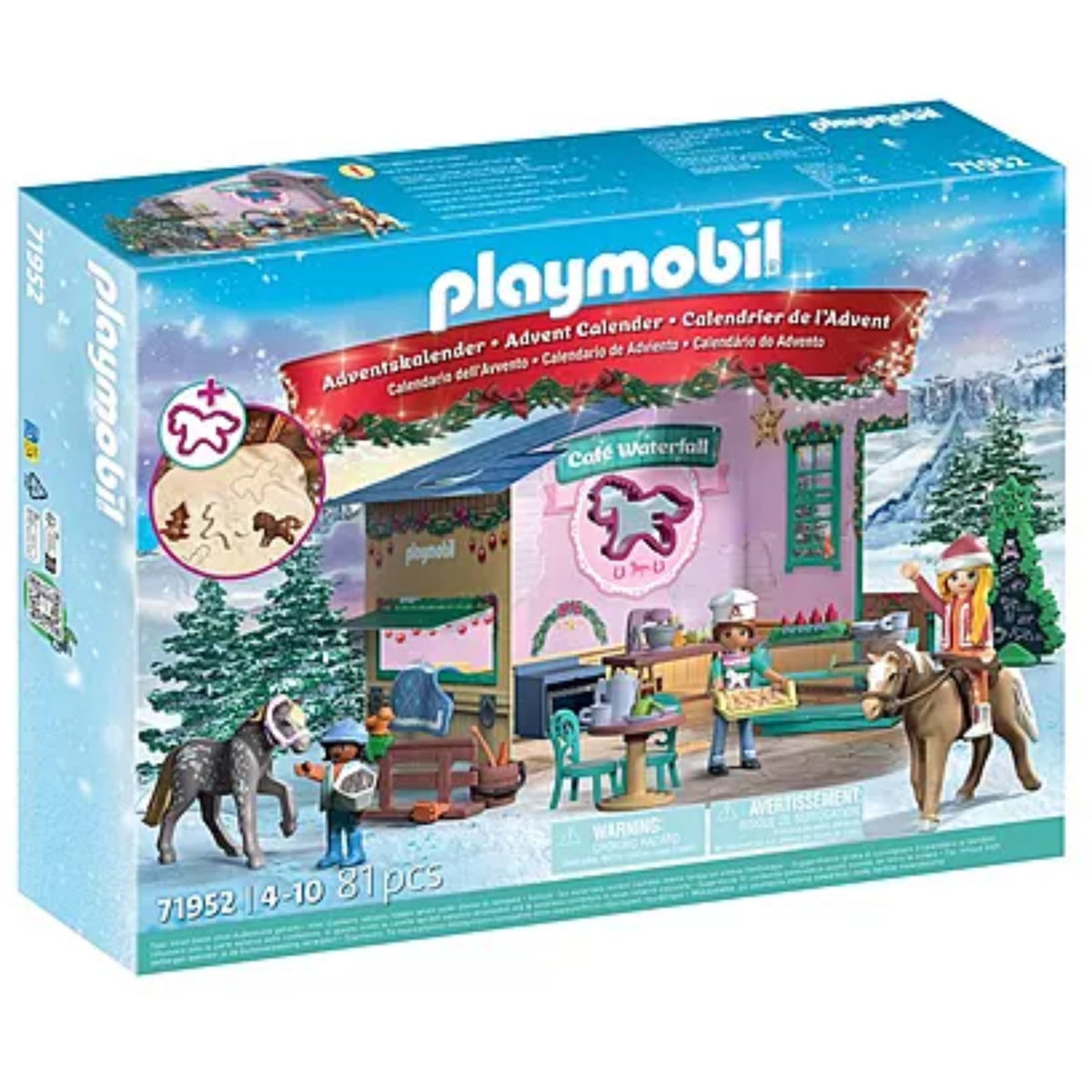 Playmobil® Advent Calendar - Baking At The Rider Café