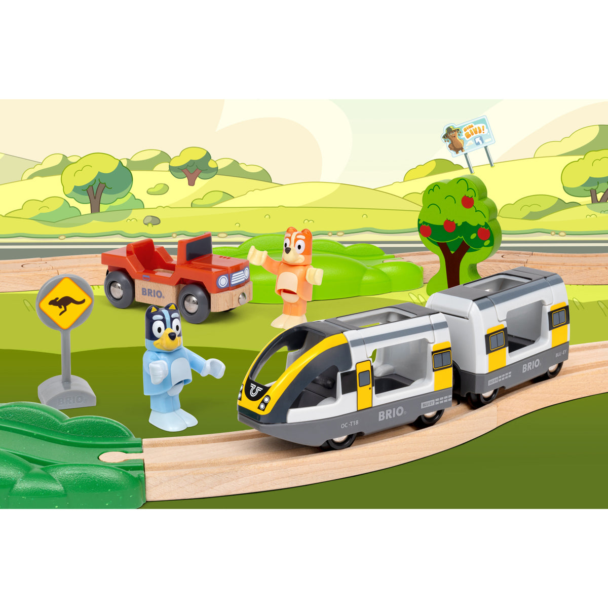 BRIO® BRIO 36144 Bluey Togbane-sæt
