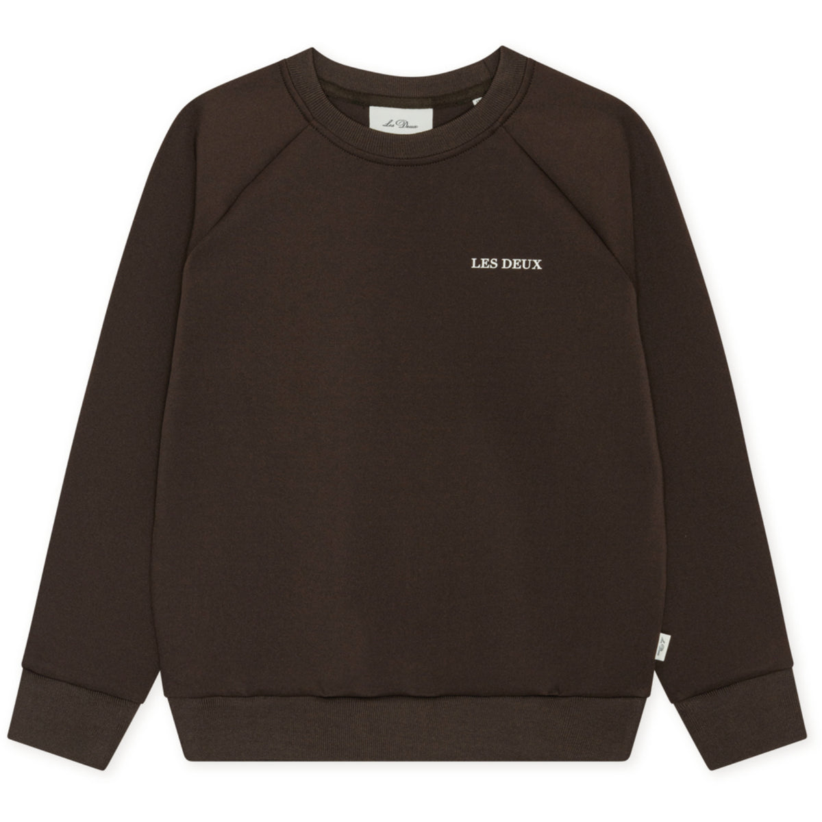 Les Deux Kids Delicioso Brown Track Sweatshirt KIDS