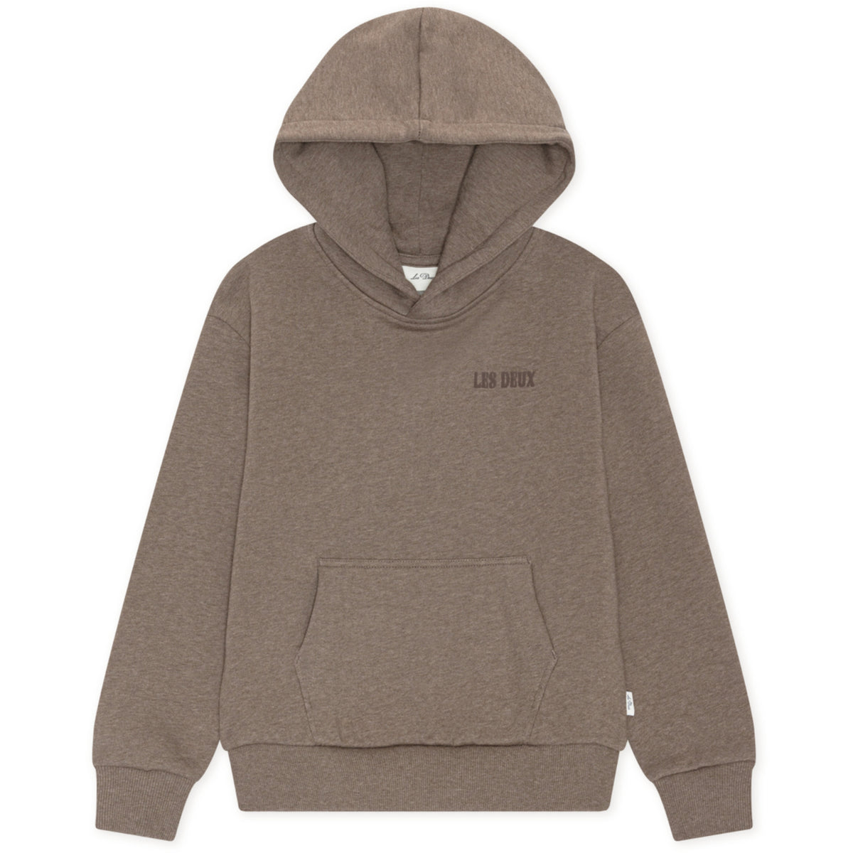 Les Deux Kids Mountain Grey Melange Woods Hættetrøje KIDS