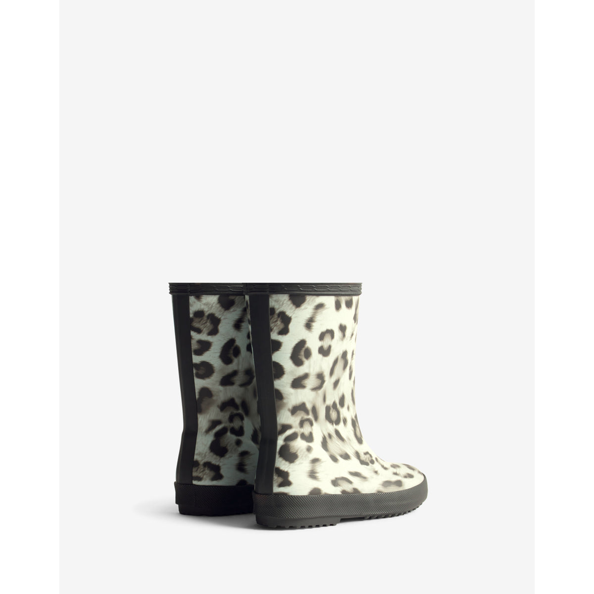 Hunter Snow Leopard/Black Kids First Insulated Snow Leopard Støvle