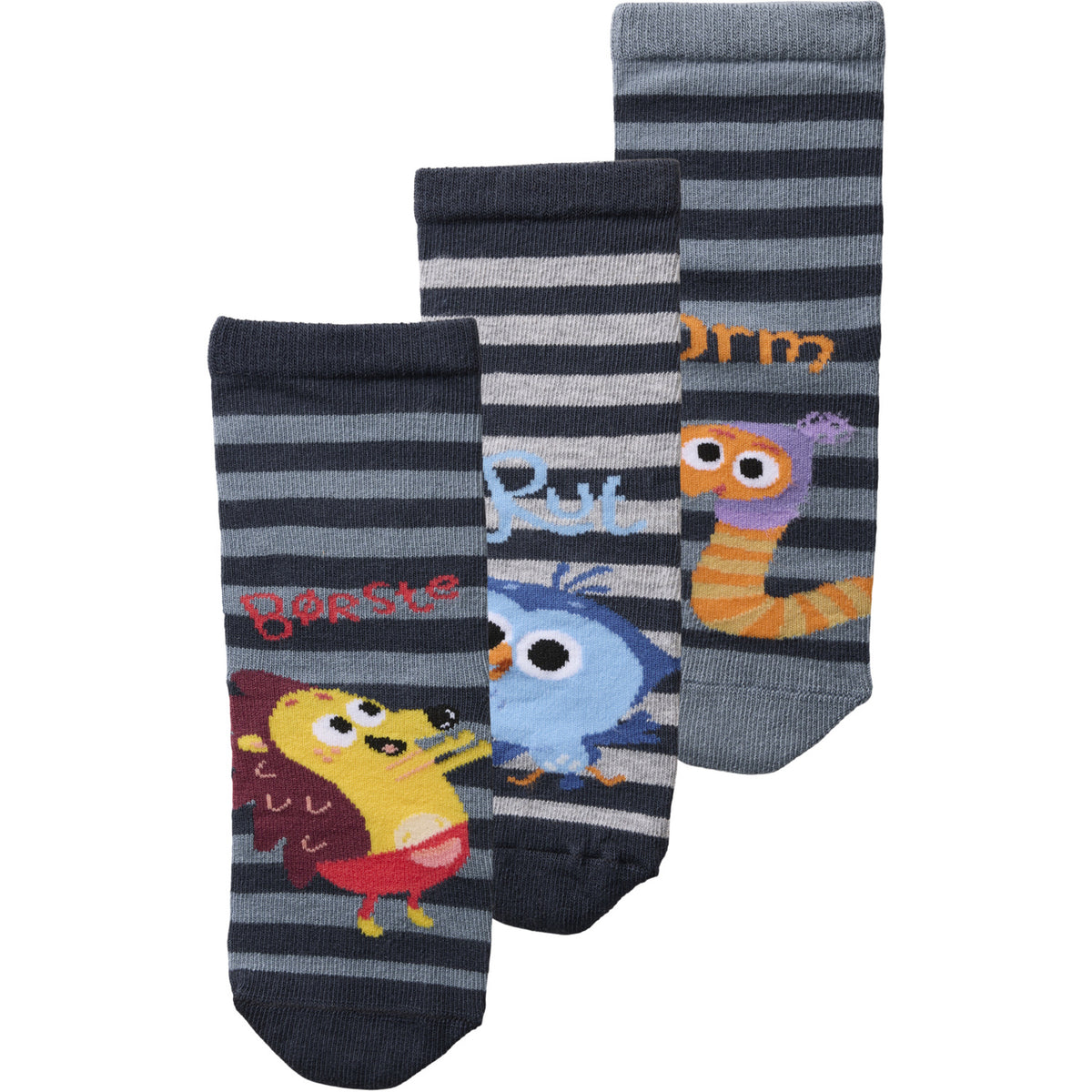 Name It Ombre Blue Nmmadyl Borste 3-Pak Strømper Dr