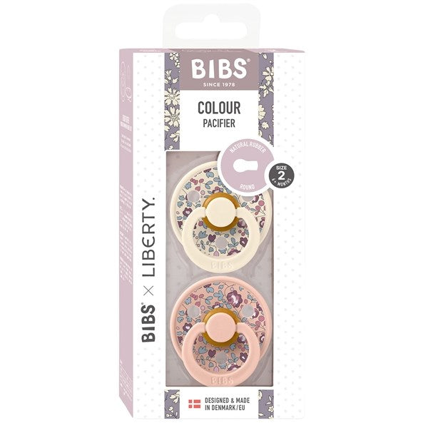Bibs x Liberty Latex Sutter 2-pak Eloise Blush Mix