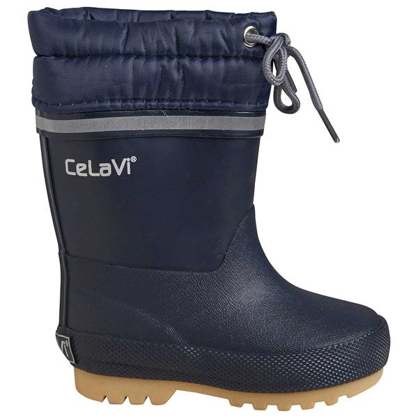 CeLaVi Termo Gummistøvler m. Foer Dark Navy